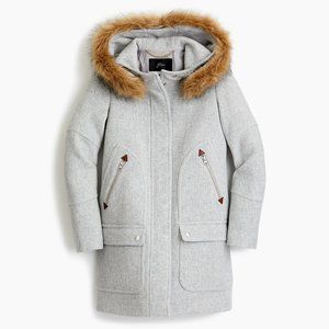 J. Crew Chateau Parka in Heather Dusk Grey